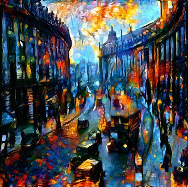 The Beauty of Old Regent Street by Danny A Chambers - Signed